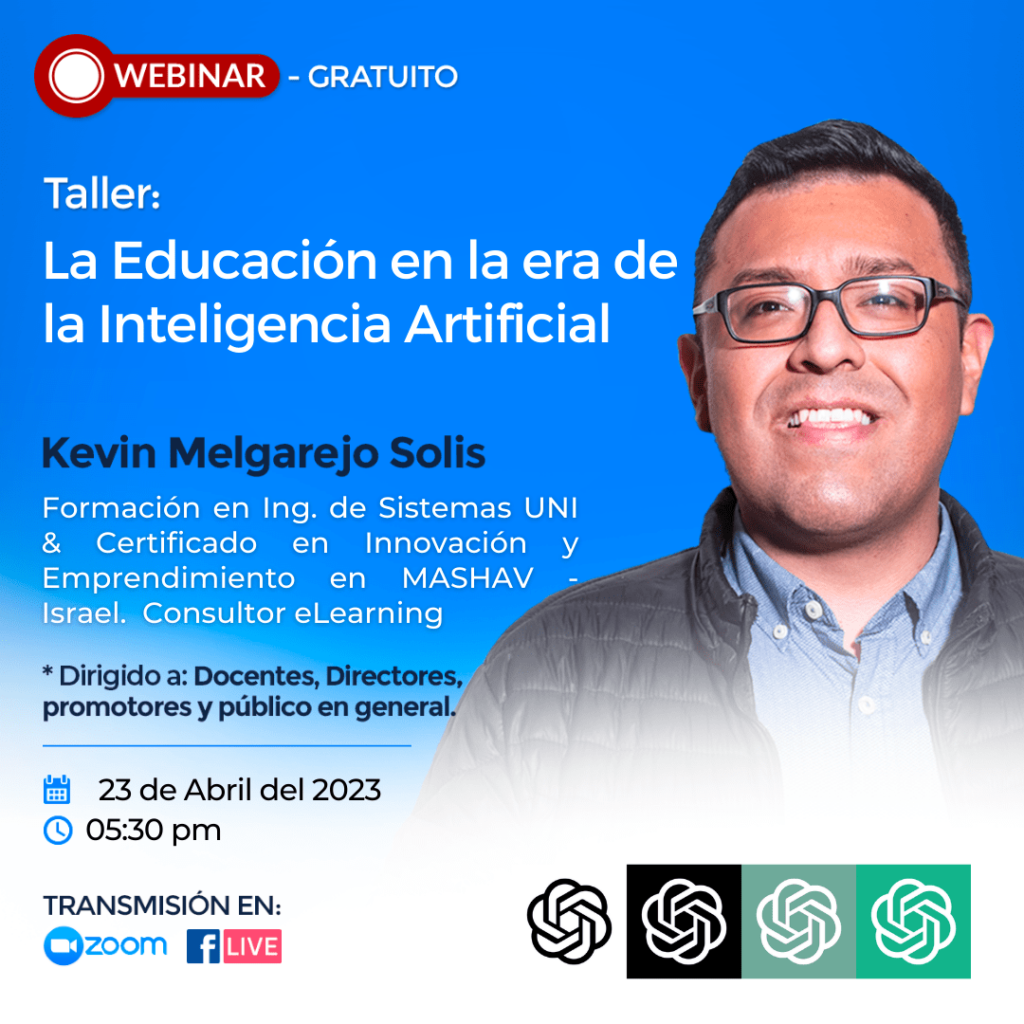 Landing webinar IA Education